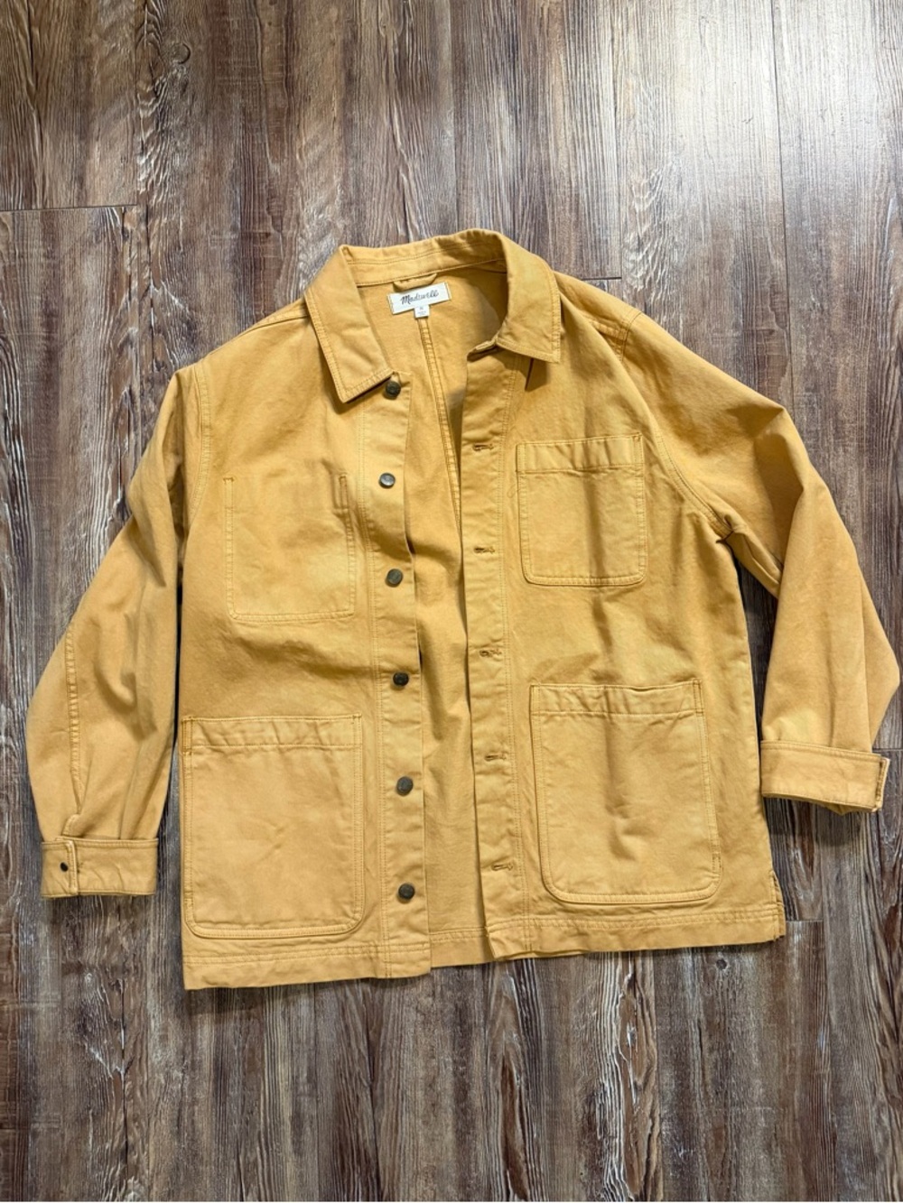 Madewell Golden Yellow Cotton Jacket